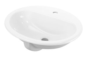 Umywalka ceramiczna wpuszczana w blat