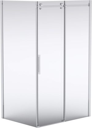 Drzwi prysznicowe wnękowe 120 cm - przesuwne