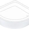 Brodzik akrylowy półokrągły 80 cm