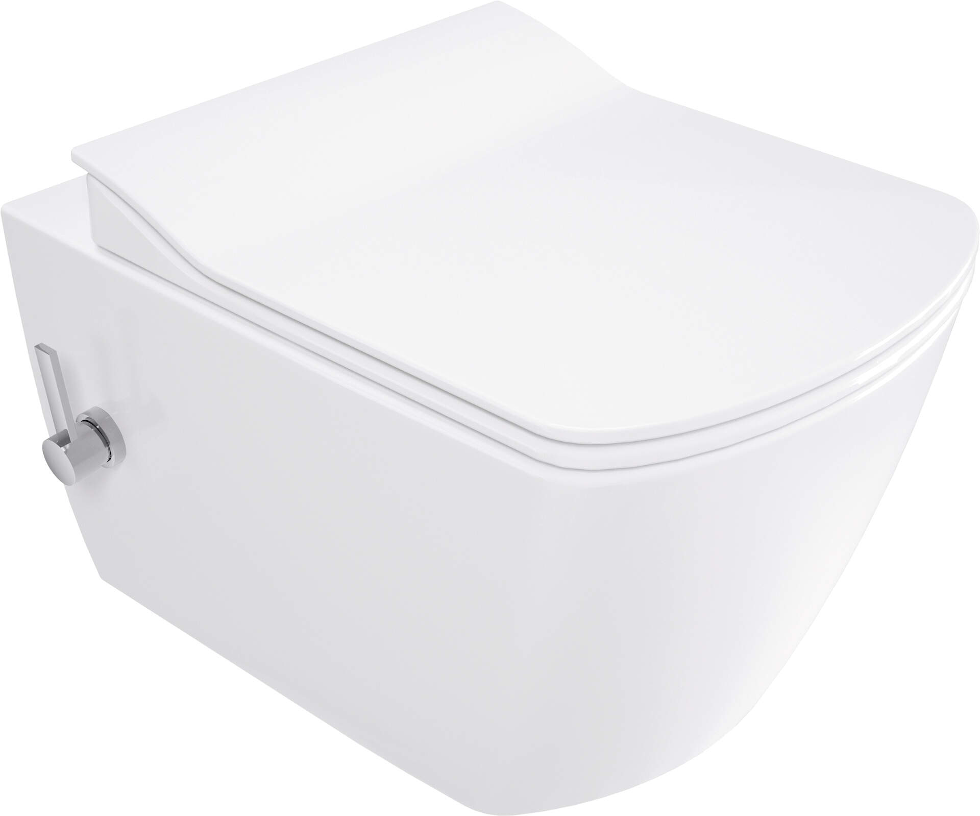 Miska WC z funkcją bidetu - z baterią mieszaczową