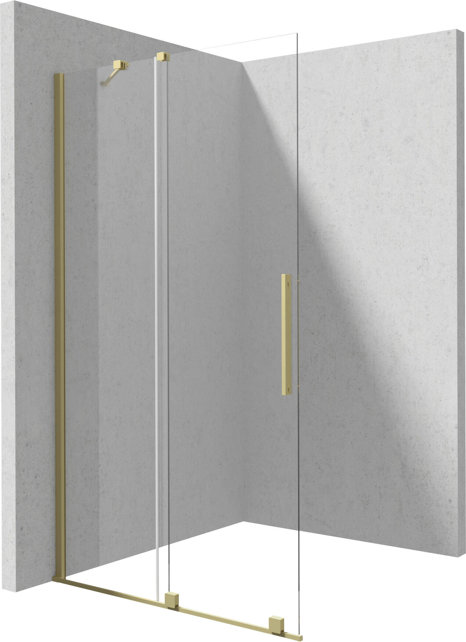 Ścianka prysznicowa walk-in 80 cm - przesuwna