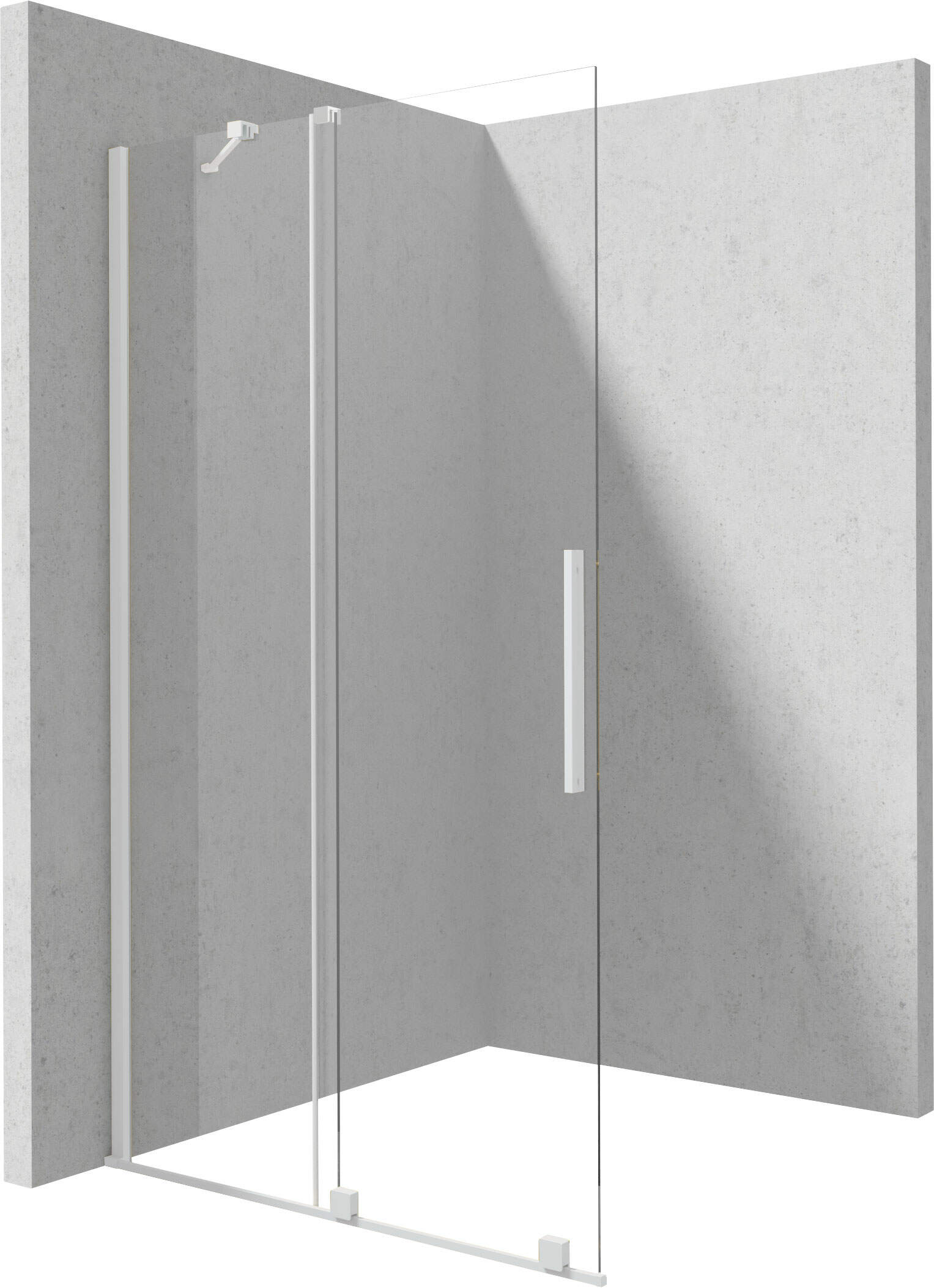Ścianka prysznicowa walk-in 80 cm - przesuwna
