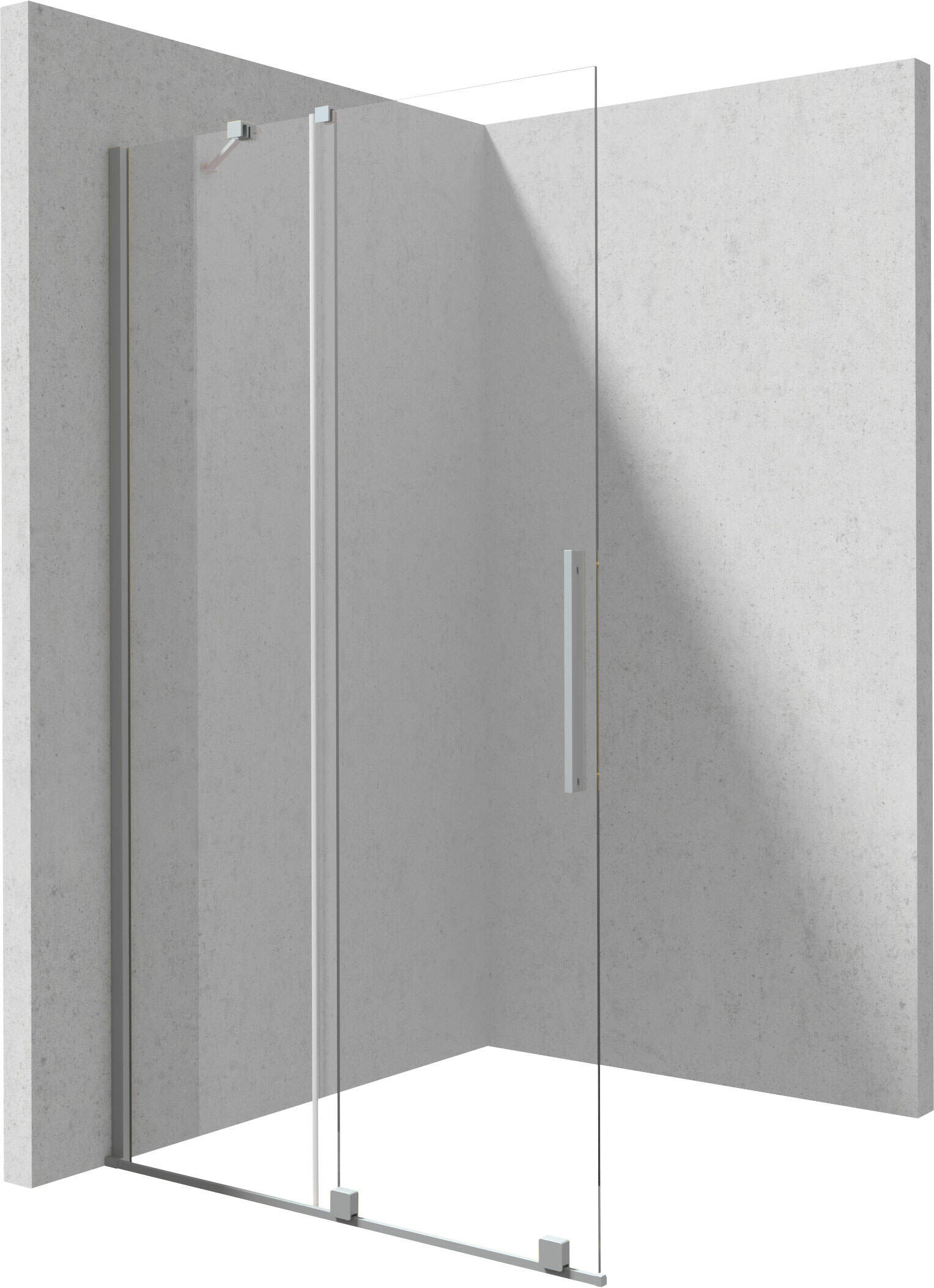 Ścianka prysznicowa walk-in 80 cm - przesuwna