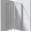 Kabina prysznicowa z brodzikiem prostokątna - 80x90 cm