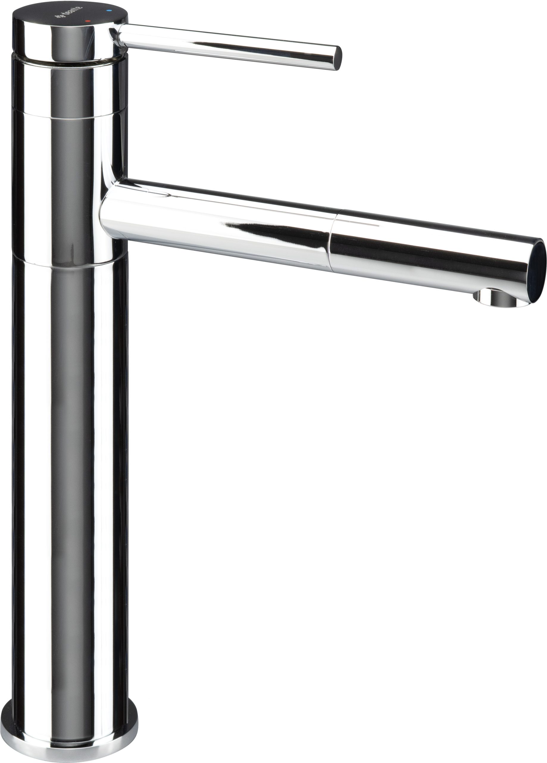 Bateria umywalkowa wysoka z wyciąganą wylewką