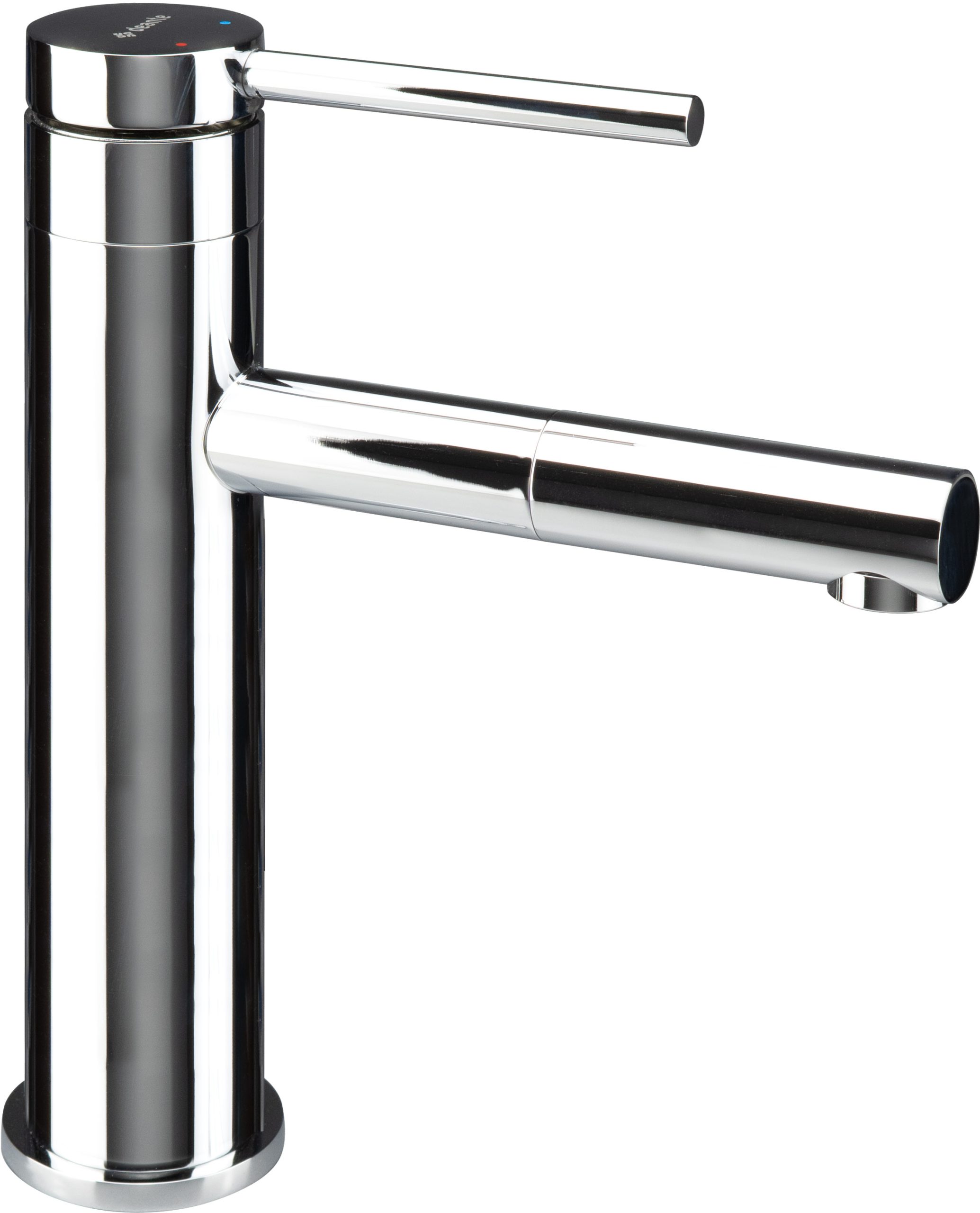 Bateria umywalkowa z wyciąganą wylewką