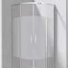 Kabina prysznicowa półokrągła 90x90 cm
