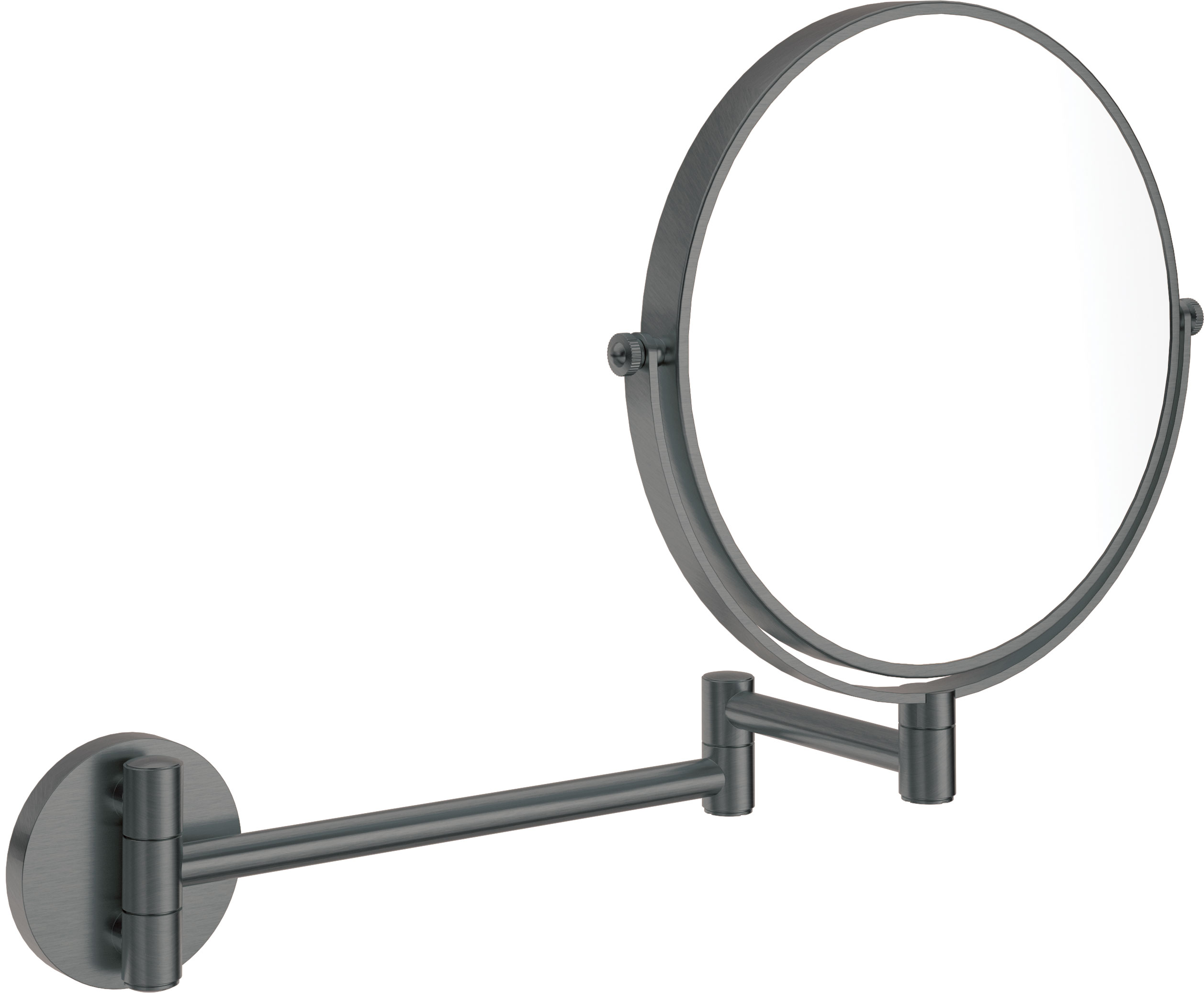 Lusterko kosmetyczne na ruchomym ramieniu - dwustronne