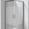 Kabina prysznicowa kwadratowa 90x90 cm - wzór pas