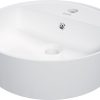 Umywalka ceramiczna nablatowa z miejscem na baterię